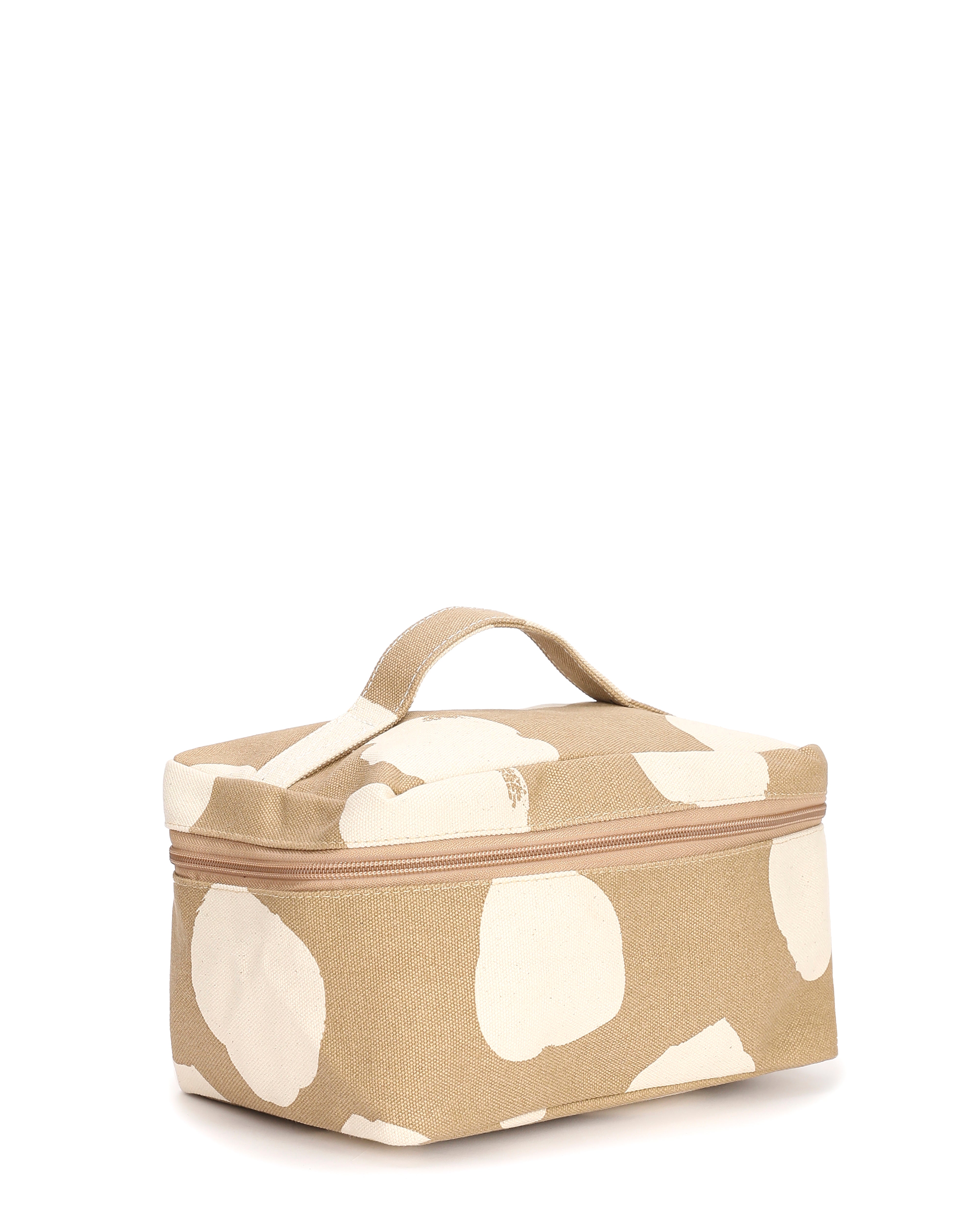 SMUDGE DOT TRAVEL TRAIN CASE POUCH SET