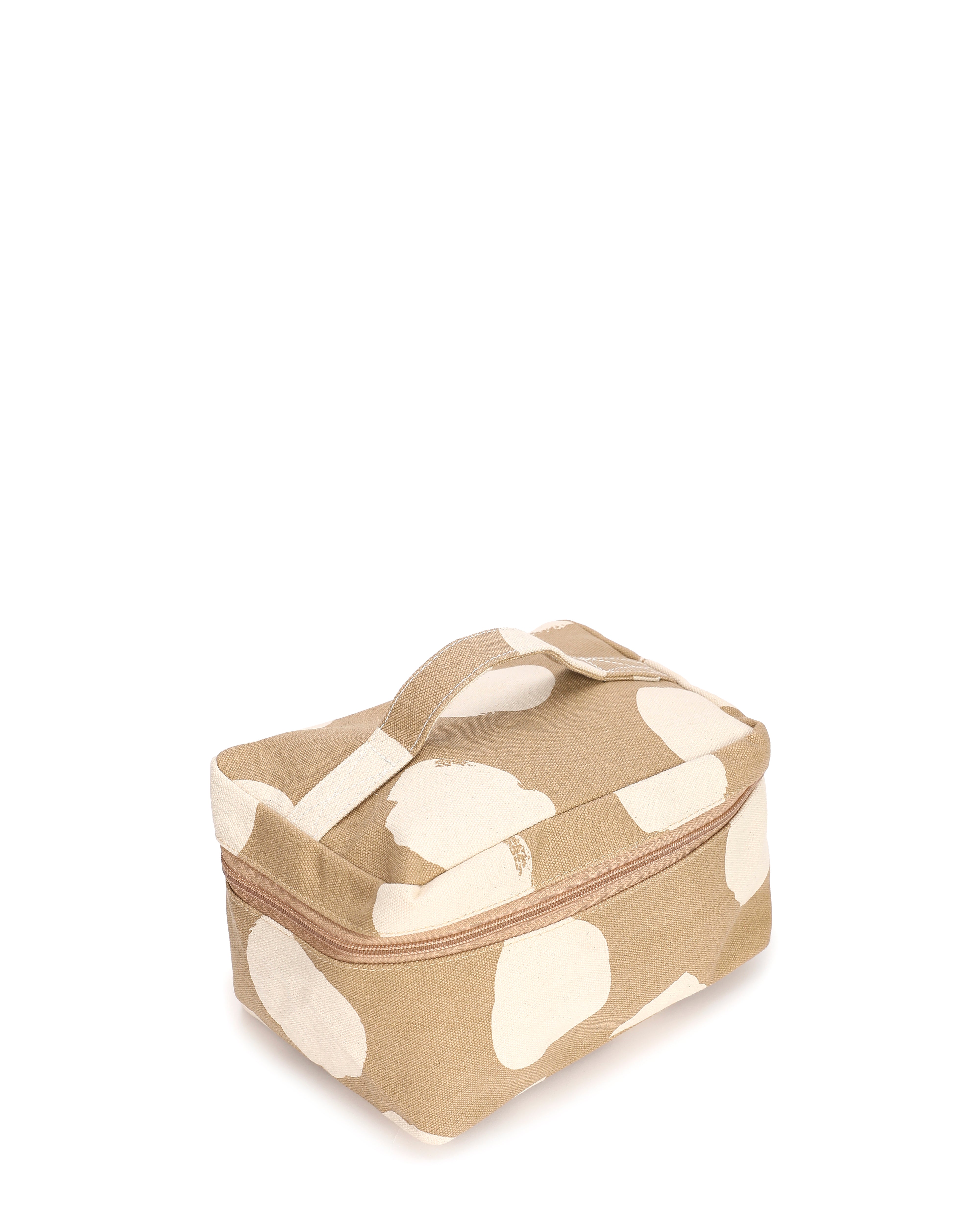 SMUDGE DOT TRAVEL TRAIN CASE POUCH SET