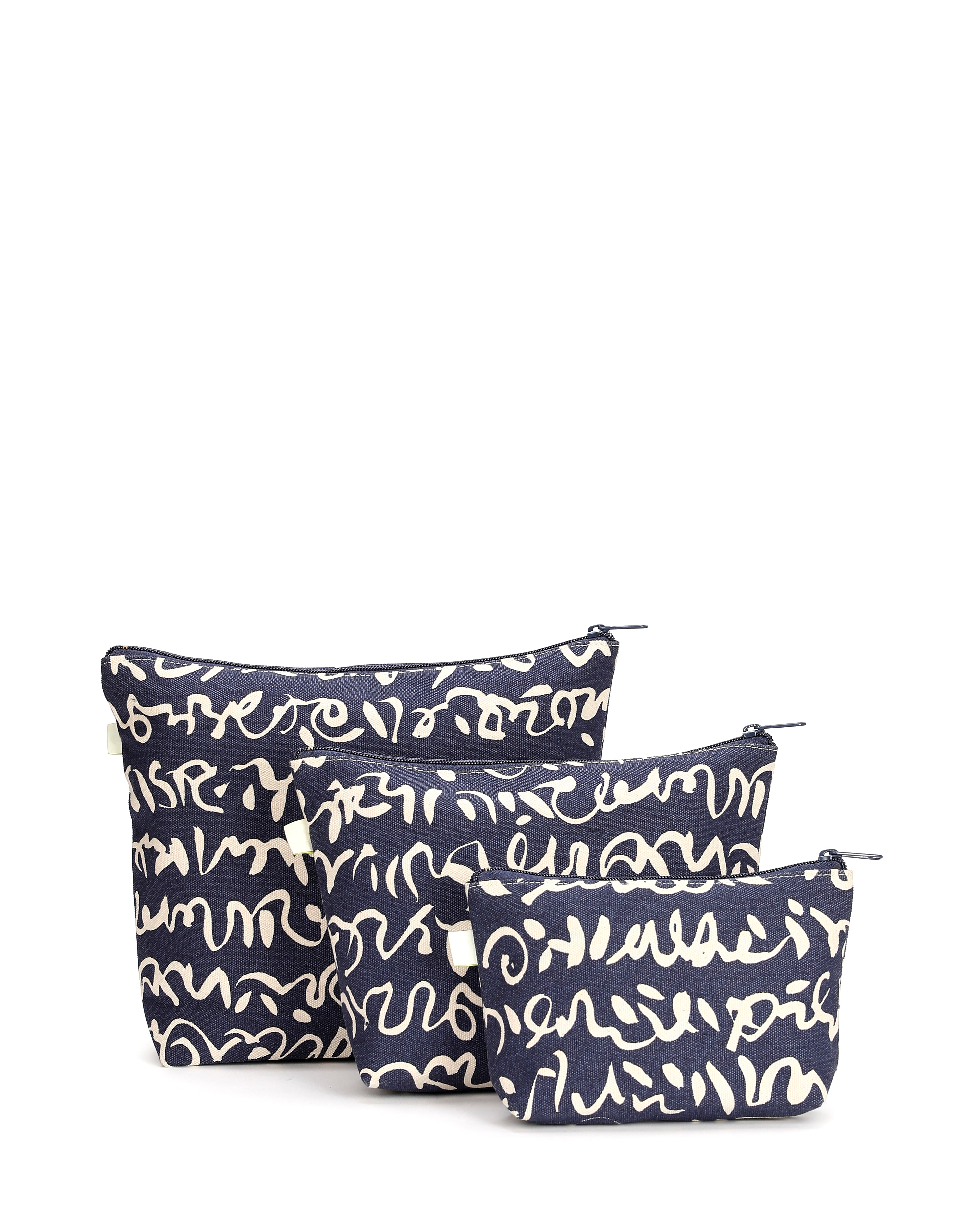 SQUIGGLY TRAVEL VANITY POUCH SET