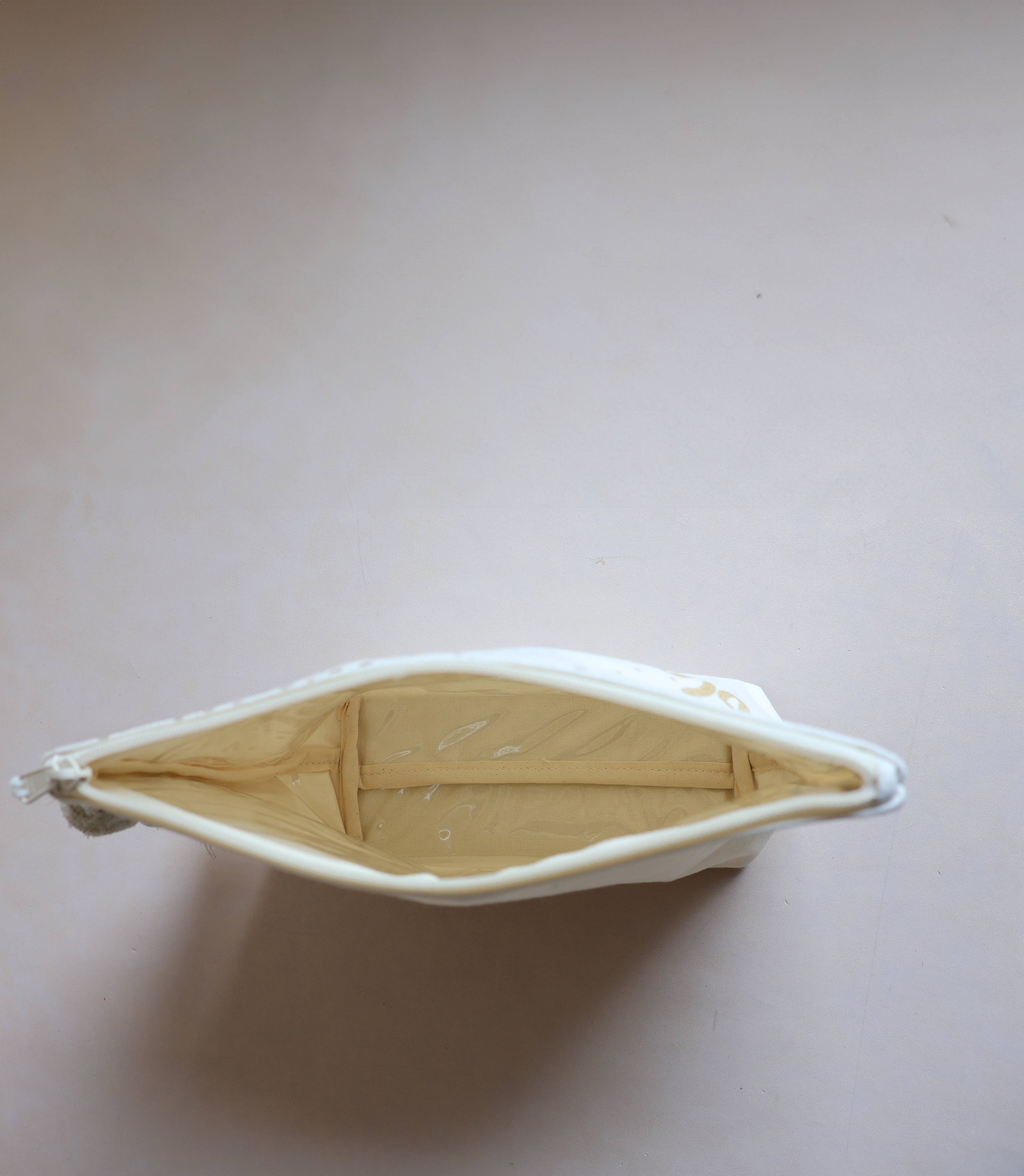 Elephant motif Vanity pouch