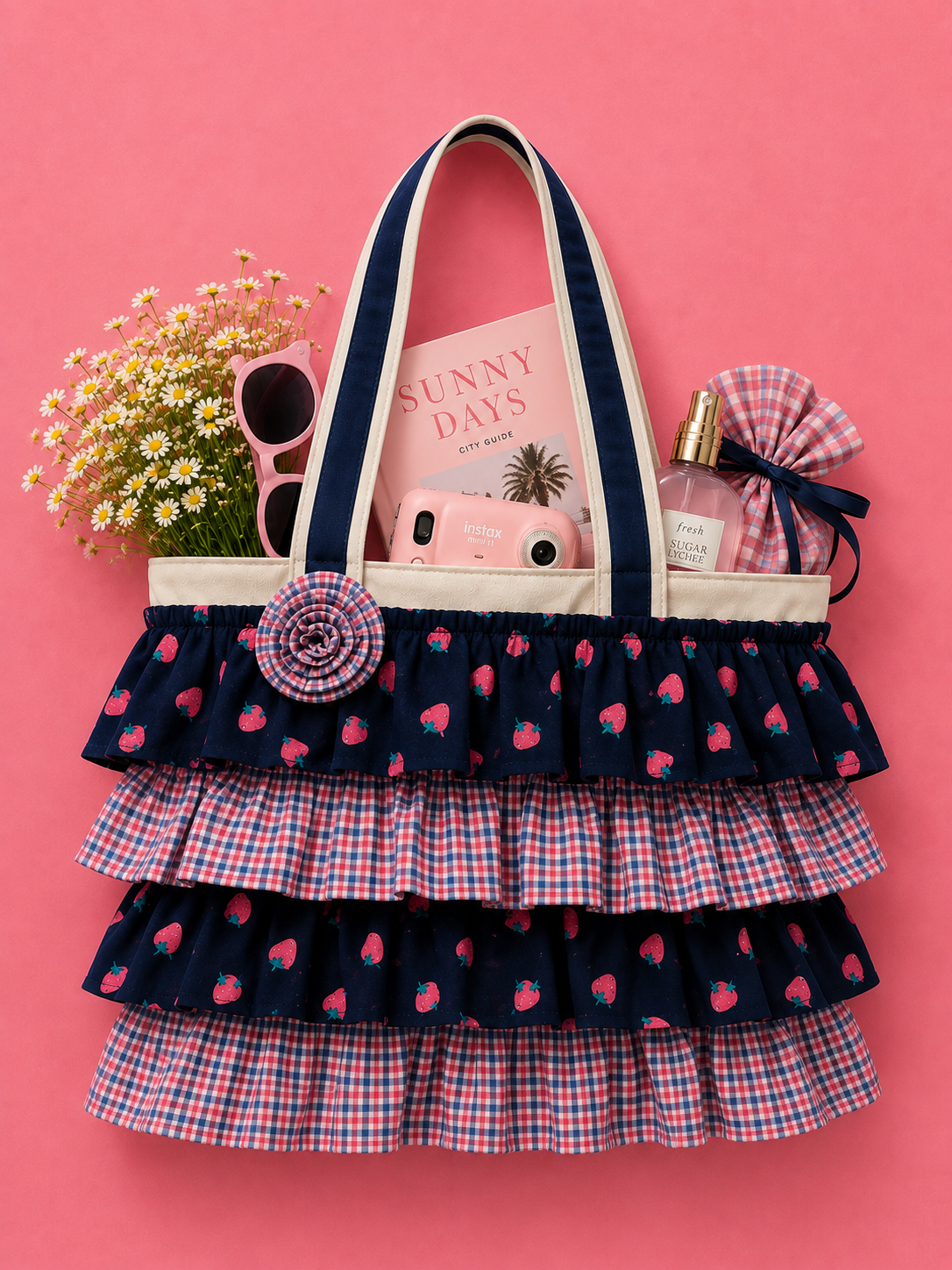 STRAWBERRY SHORTCAKE TOTE