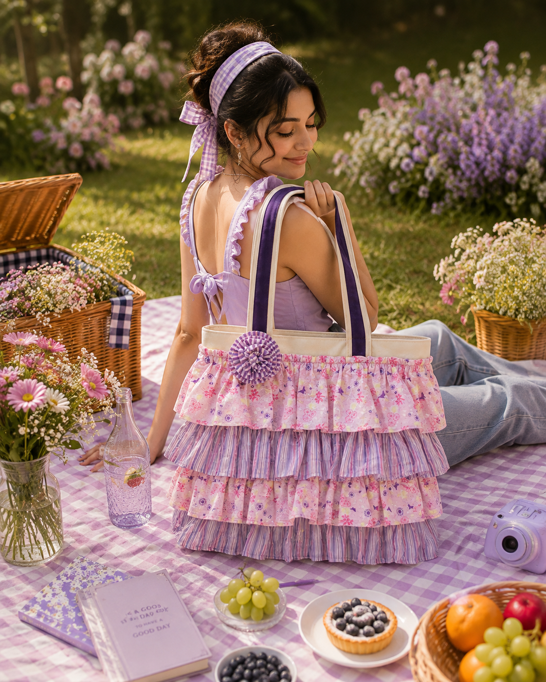 LAVENDER HAZE TOTE