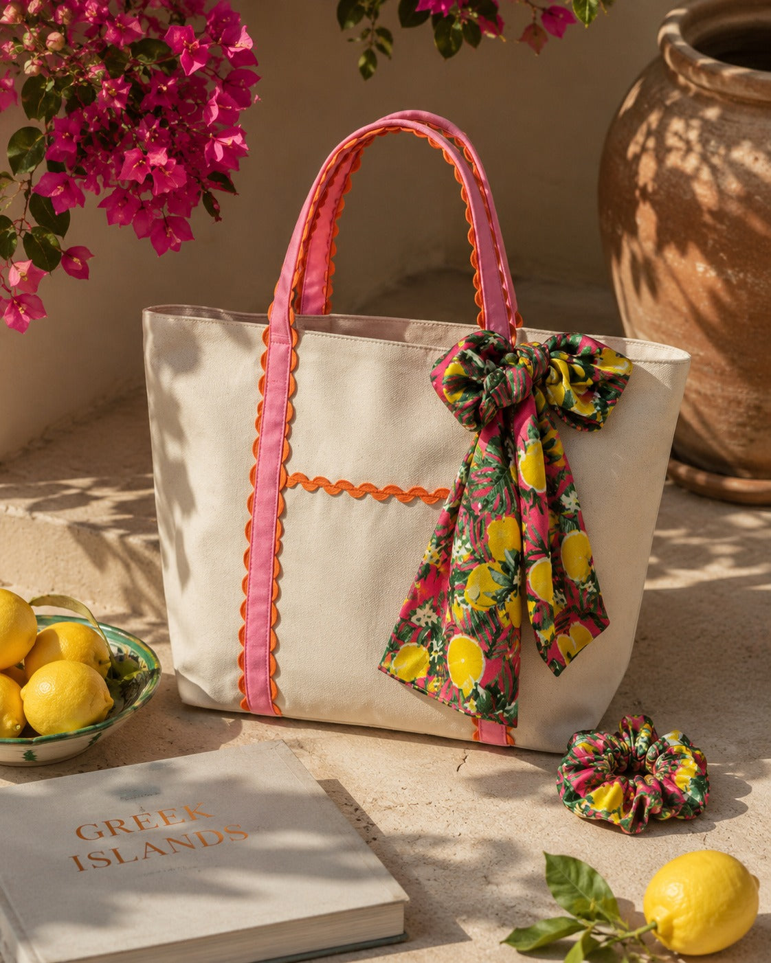 ROSEFINCH CANVAS TOTE