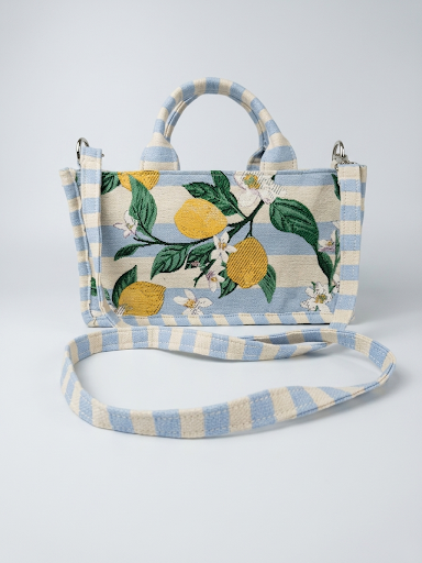 BIG SQUEEZE LEMON MINI BOXY CROSSBODY