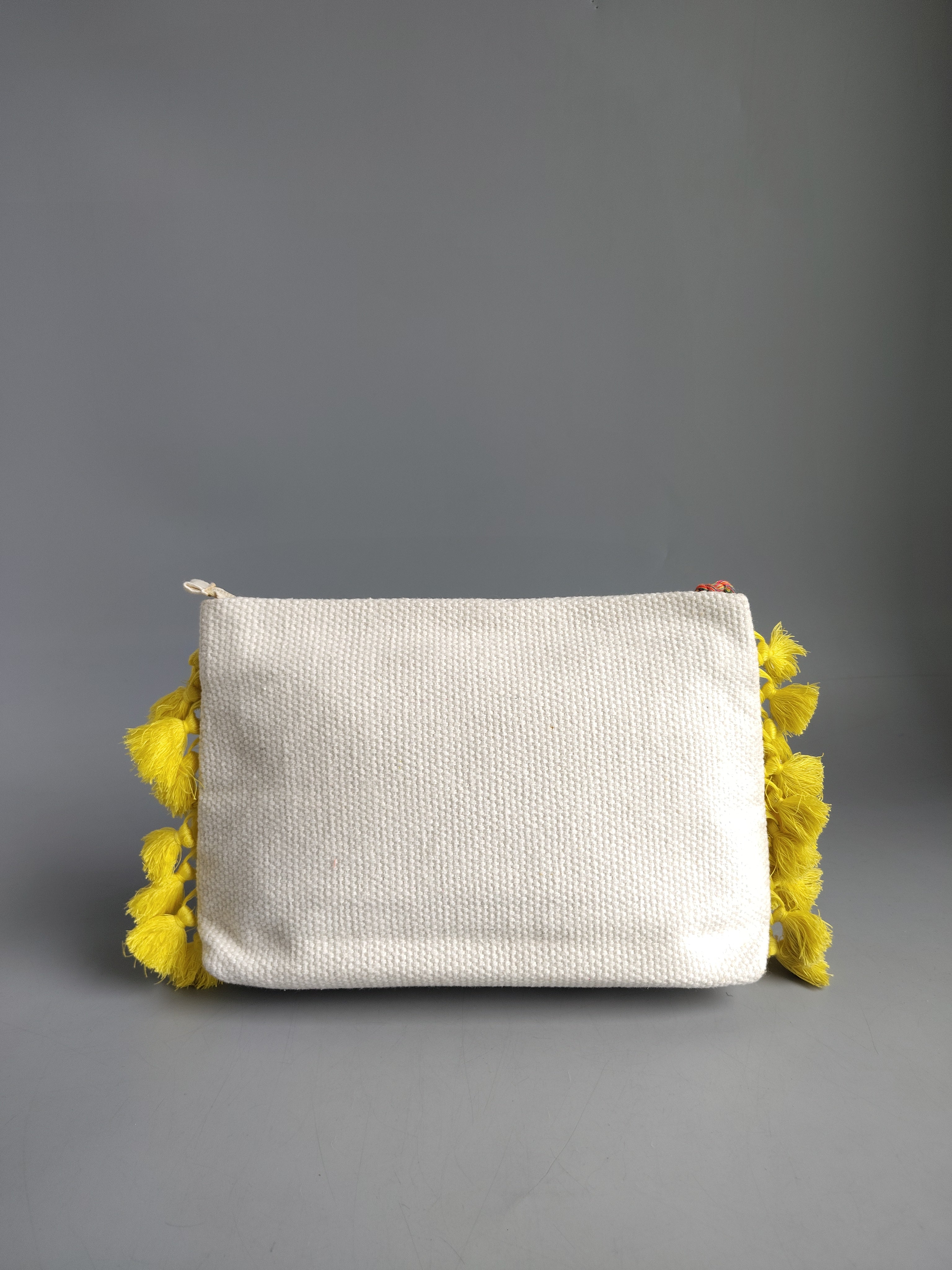 Boho fringe vanity pouch