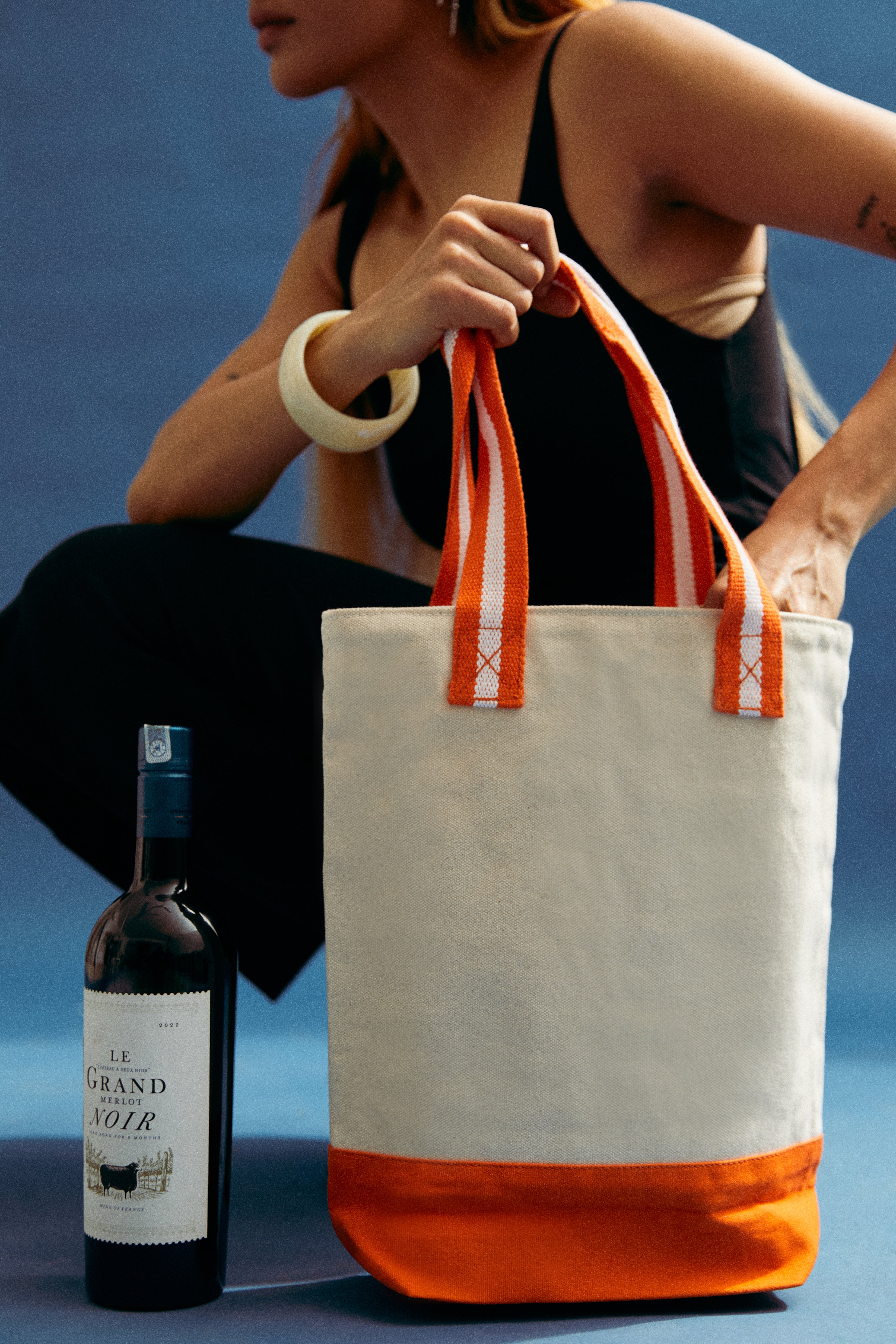 IPFC Double bottle tote
