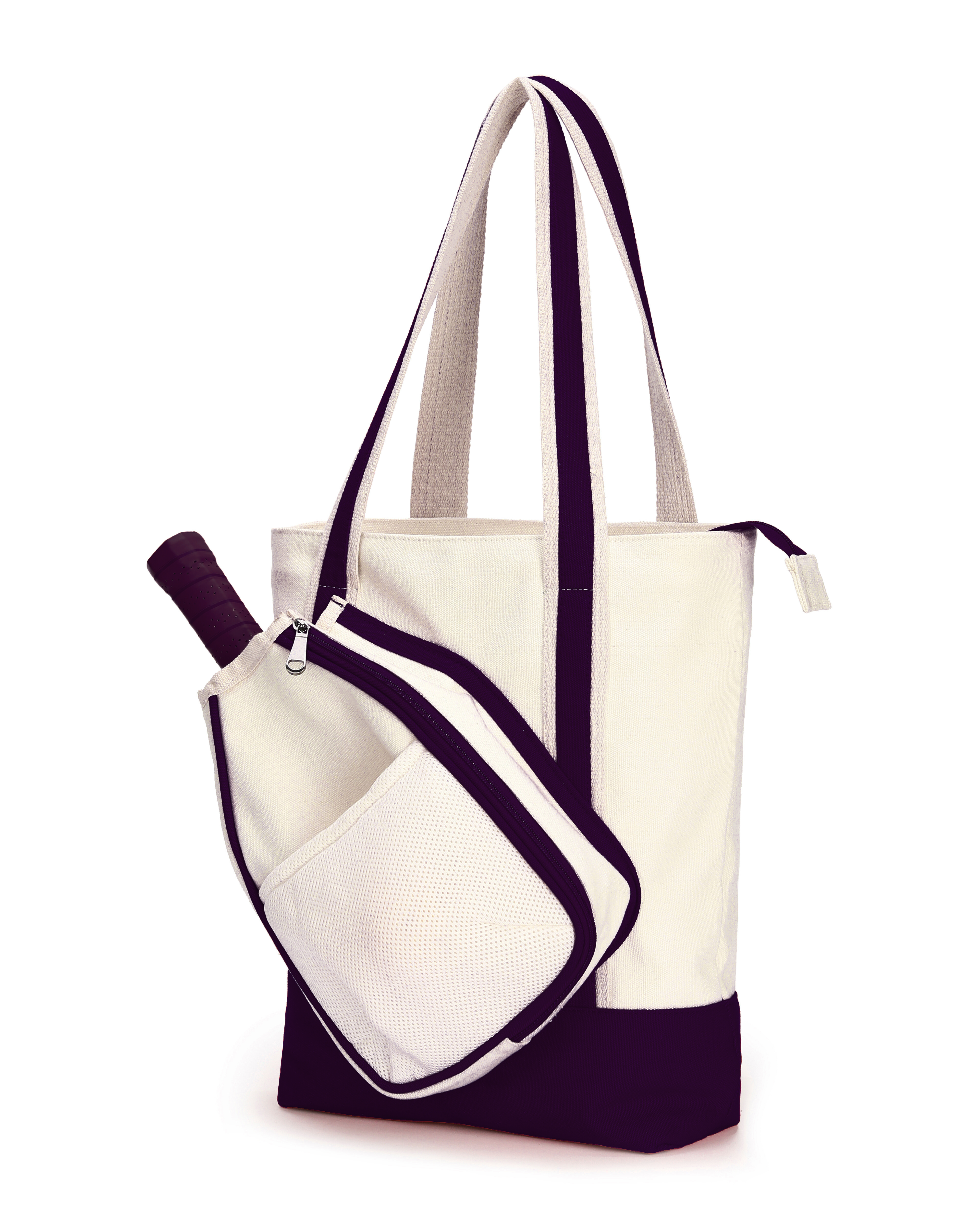 Pickleball Tote with Paddle Compartment