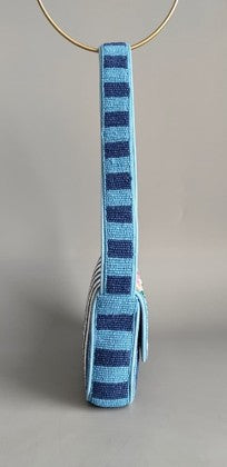 PITTER PATTER & SHELL BEADED SHOULDER BAG & COIN POUCH