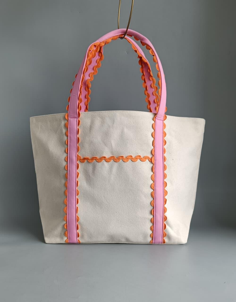 ROSEFINCH CANVAS TOTE