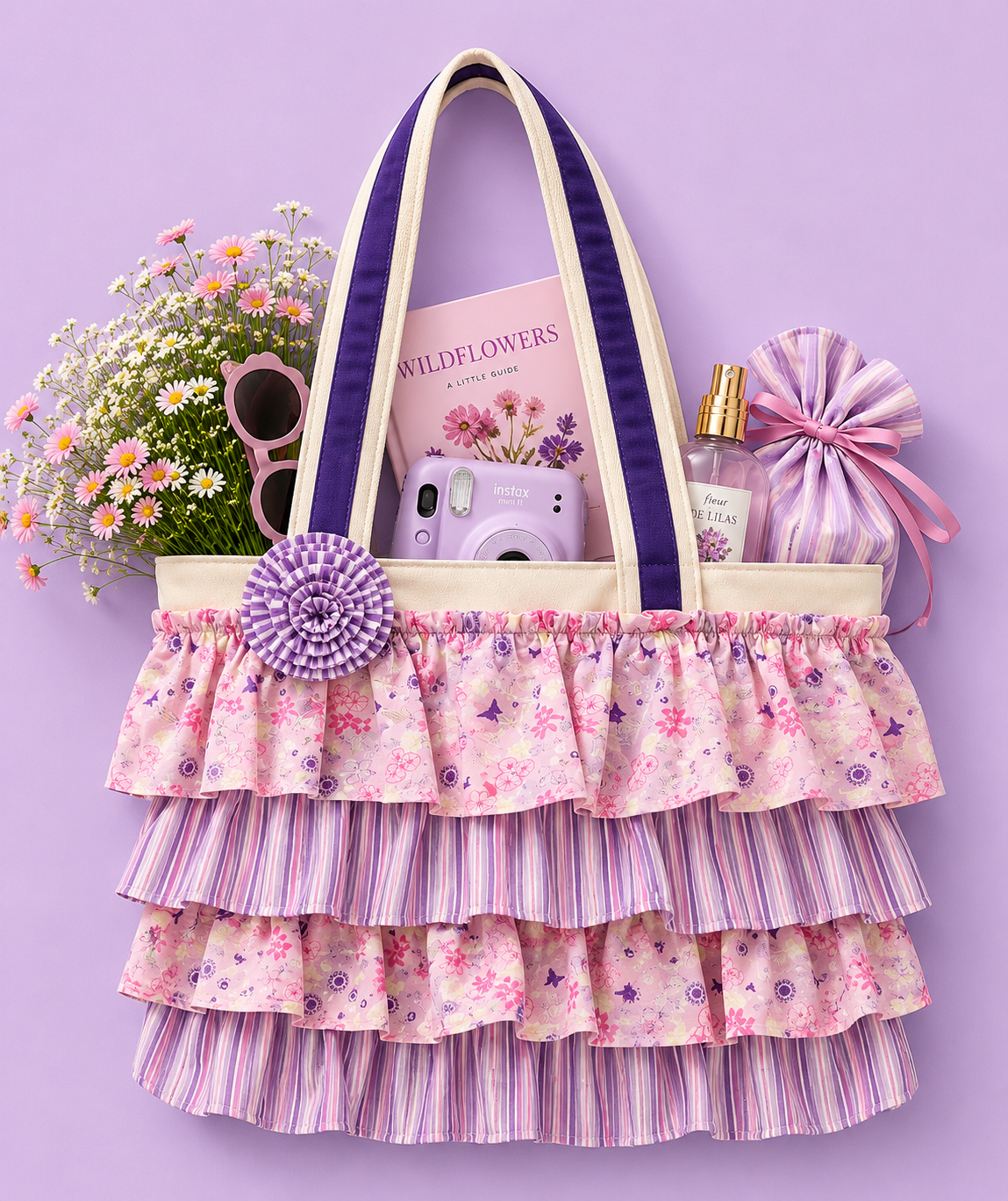 LAVENDER HAZE TOTE