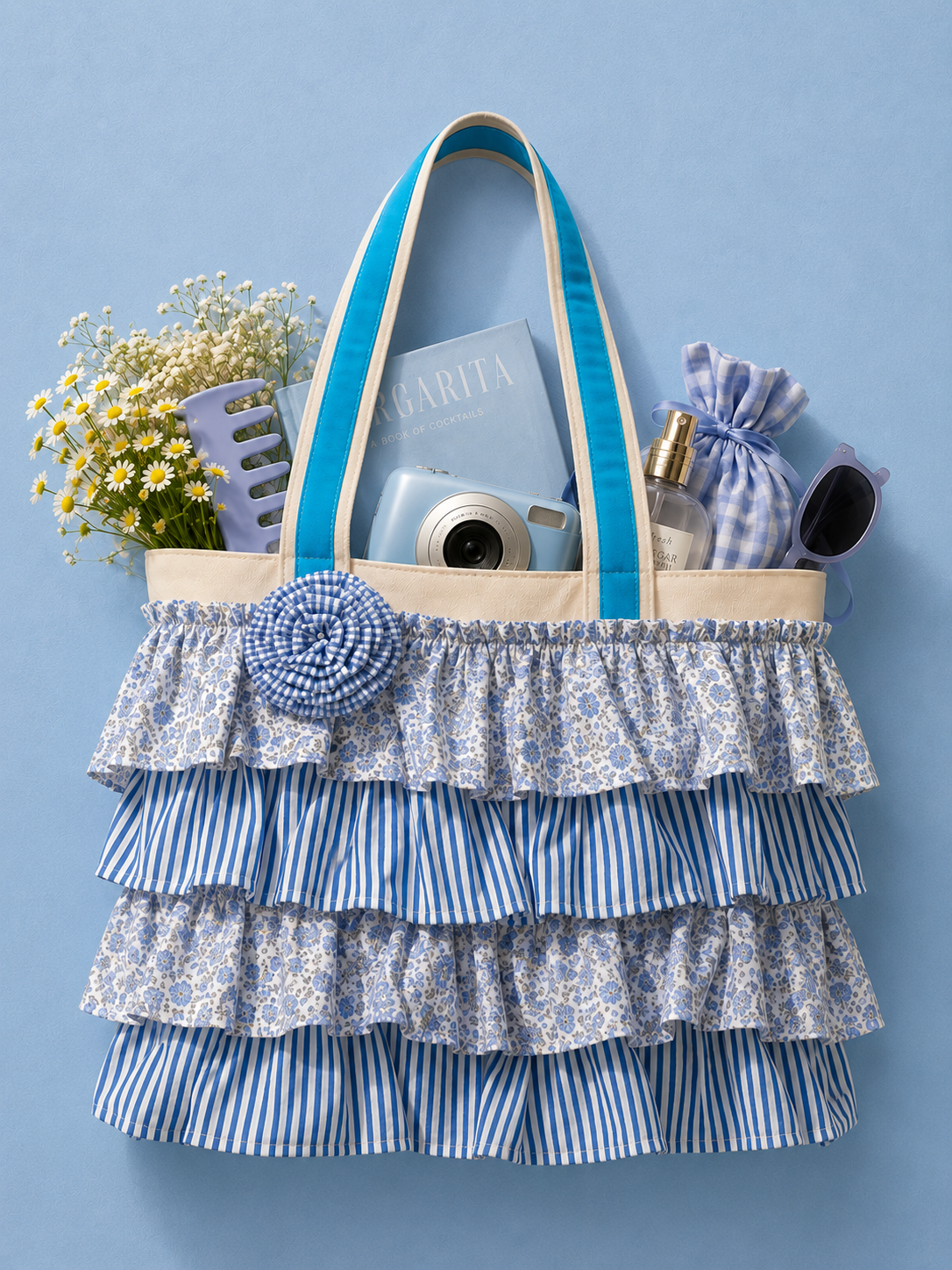 BLUE ME AWAY TOTE